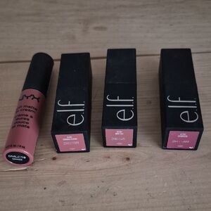 💙 5for25 - Set Of 4 Lipsticks (Swatched)